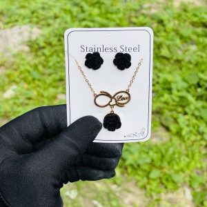 Steel gold black sets 1