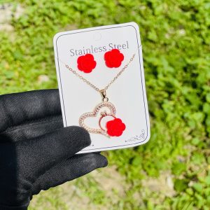 Steel gold red sets 9