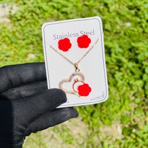 Steel gold red sets 9