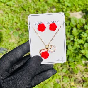 Steel gold red sets 10