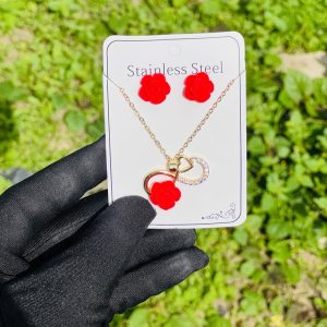 Steel gold red sets 10