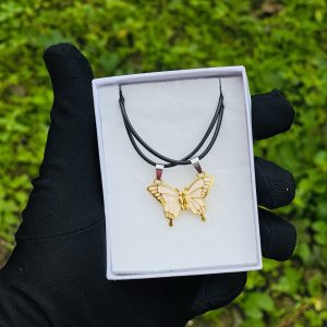 Milk butterfly necklace 11