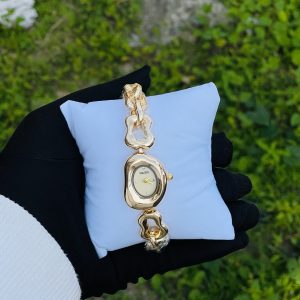 NAIDU watch 006 gold face