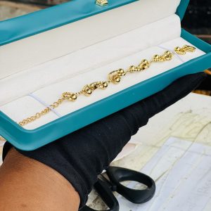 Gold bracelet 022