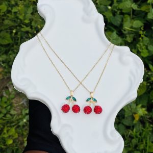 Cherry necklace 002 1pcs