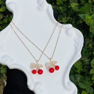 Cherry necklace 003 1pcs