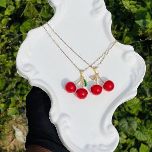 Cherry necklace 004 1pcs