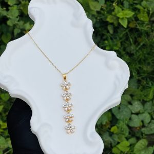 Steel necklace 015
