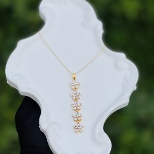 Steel necklace 015