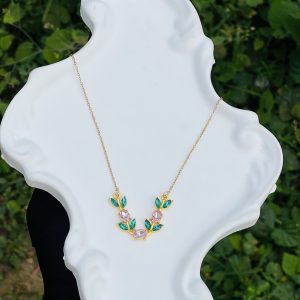 Steel necklace 018