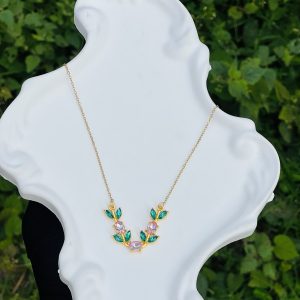 Steel necklace 018