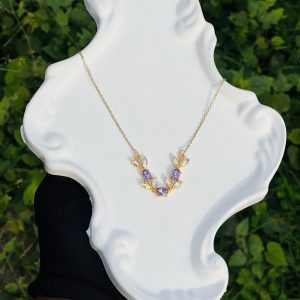 Steel necklace 022