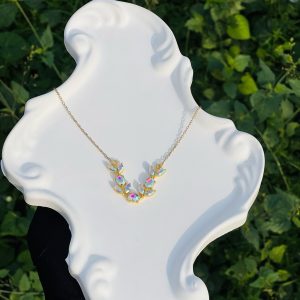 Steel necklace 023
