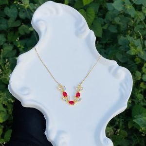 Steel necklace 024