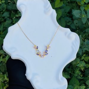 Steel necklace 025