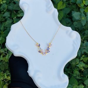 Steel necklace 025