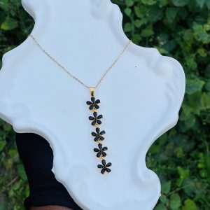 Steel necklace 026