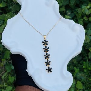 Steel necklace 026