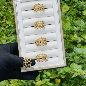 Amiga gold rings
