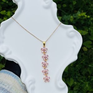 Steel necklace 027