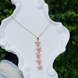 Steel necklace 027