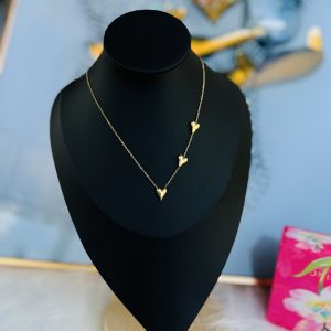 18 karat dainty necklace 015
