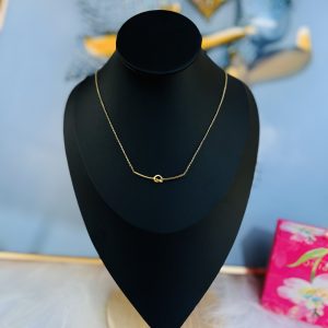 18 karat dainty necklace 017