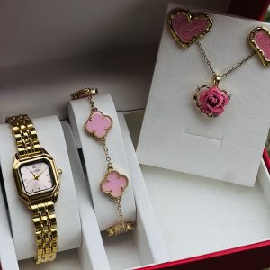 Gold pink combo with exact box