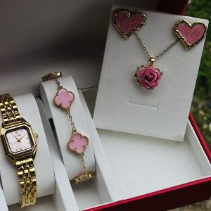 Gold pink combo with exact box