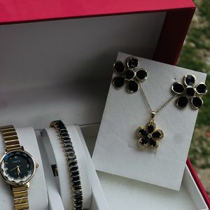 Gold black combo with exact box