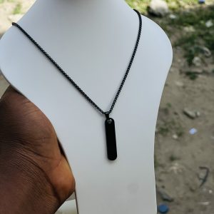 Black necklace 002