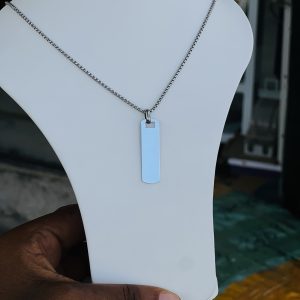 Silver necklace 011