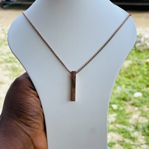 Rose gold necklace 015