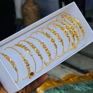 Gold bracelet 1pcs