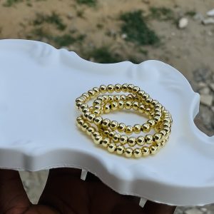Gold bracelet set 001