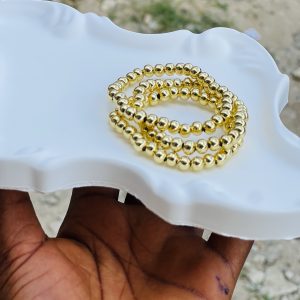 Gold bracelet set 001