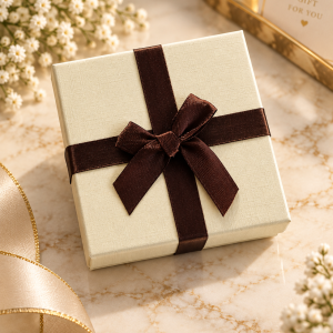 Bow tie paper watch box 1pcs