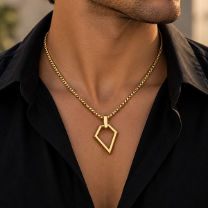 Gold necklace 061