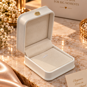 White necklace box