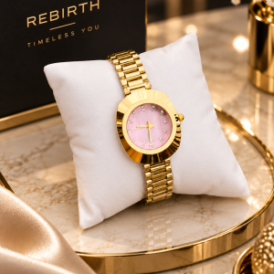 Rebirth pink face watch