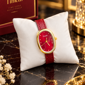 Timetti red strap