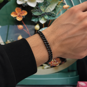 Black Cuban bracelet 034