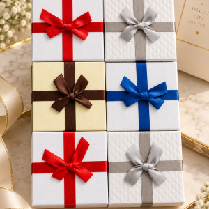 Bow tie paper watch box dozen 12pcs
