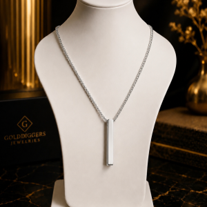 Silver necklace 011
