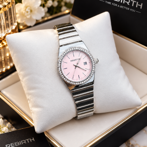 Rebirth silver pink face