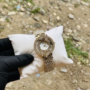 Dior gold white face watch 003