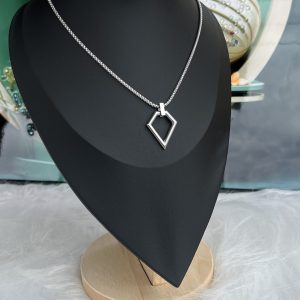 Silver necklace 002