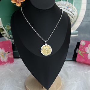 2toned Rolex necklace 005