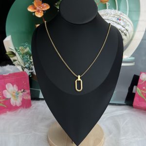 Gold necklace 007
