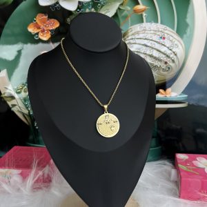 Gold Rolex necklace 016
